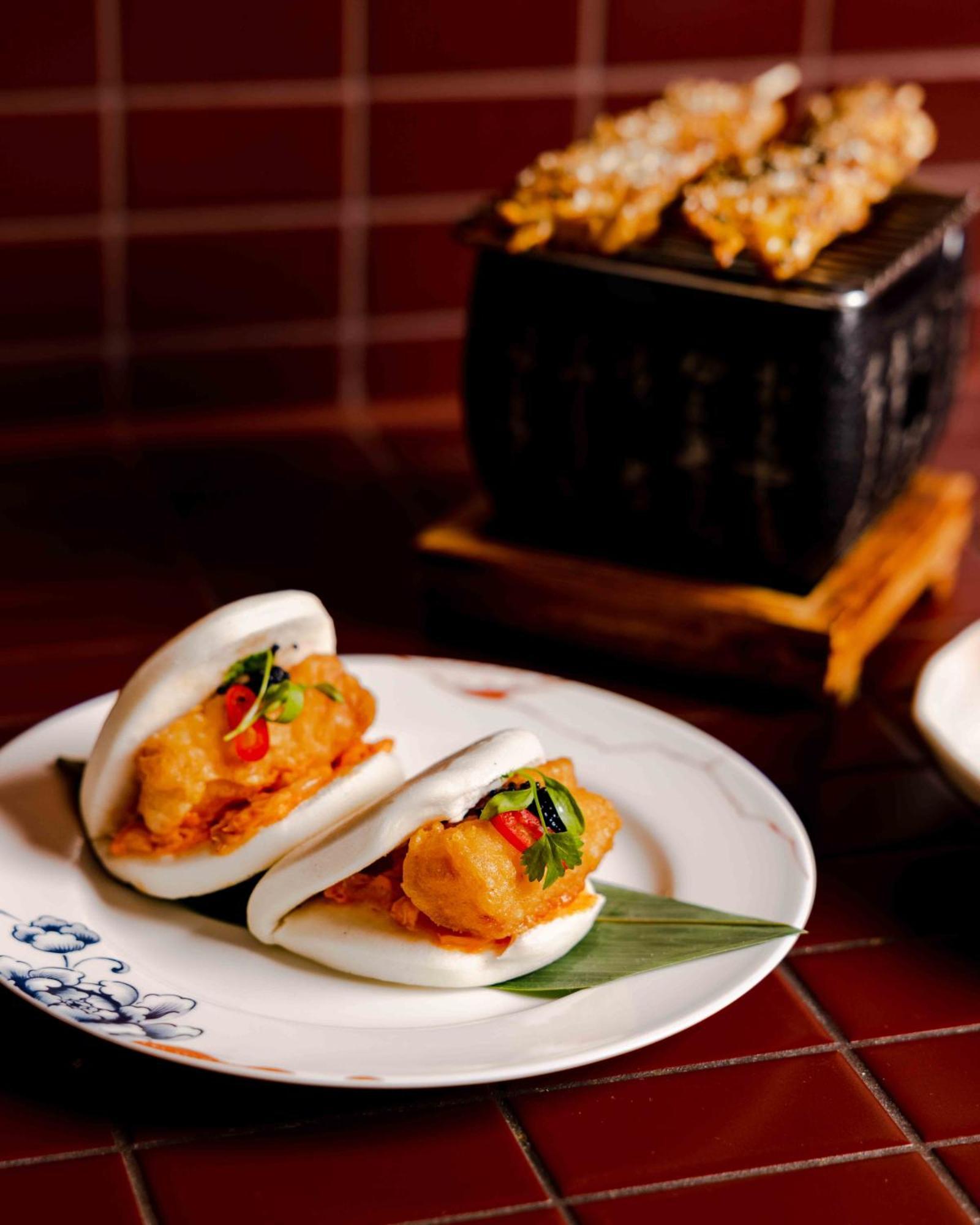 Отель Pan Pacific Лондон Экстерьер фото A plate of baozi